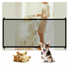 Load image into Gallery viewer, Pet Dog Fence Gate Safe Guard Safety Enclosure Dog Fences Dog Gate the Ingenious Mesh Magic Pet Gate Pet Supplies
